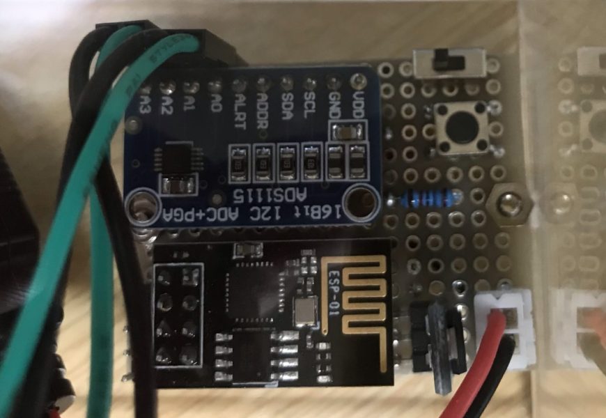 [ESP8266] クランプ式電流センサー(SCT013-030)で家の消費電力を計測してみる ESP8266編